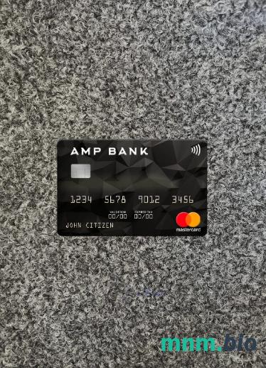 Australia AMP bank wygląd zdjęcia mastercard skan PSD + zdjęcie